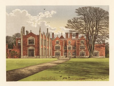 Witchingham Hall, Norfolk, England. av Alexander Francis (after) Lydon
