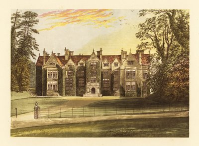 Wroxton Abbey, Oxfordshire, England. av Alexander Francis (after) Lydon