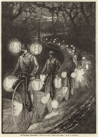 En cykelkarneval av Alexander Francis Lydon