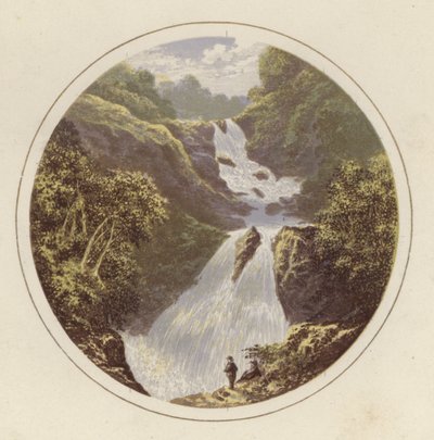 Frontispice illustration för engelska Lake Scenery av Alexander Francis Lydon