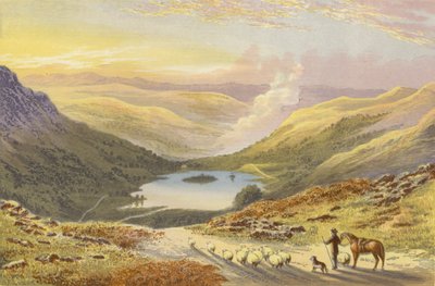 Rydal Water, från Loughrigg Terrace av Alexander Francis Lydon
