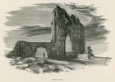 Whitby Abbey, West End av Alexander Francis Lydon