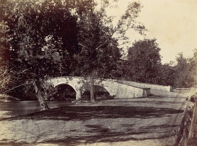 Burnside Bridge, Across the Antietam, nära Sharpsburg, nr 1, september 1862, 1862. av Alexander Gardner