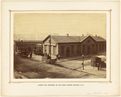 [Depot St. Louis, Missouri] av Alexander Gardner