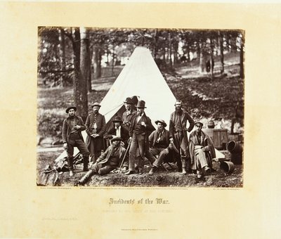 Gardners fotografiska skissbok om kriget, Washington: Philip & Solomons av Alexander Gardner
