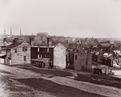 Richmond efter evakueringen, 1865. av Alexander Gardner