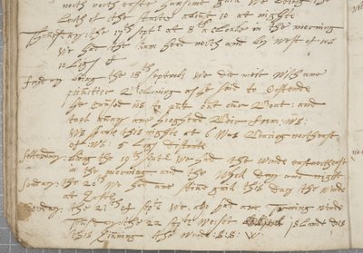 Journal of Alexander Gillespie, detalj, 1674 av Alexander Gillespie