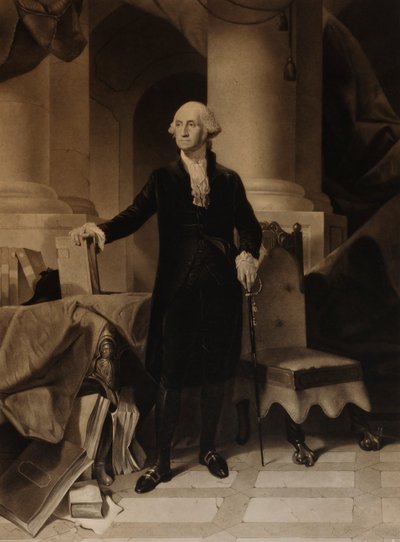 George Washington av Alexander Hay Ritchie