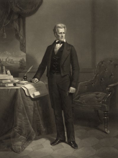 President Jackson, ca 1860 av Alexander Hay Ritchie