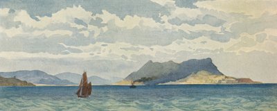 Gibraltar från väst, c1880 1905. av Alexander Henry Hallam Murray