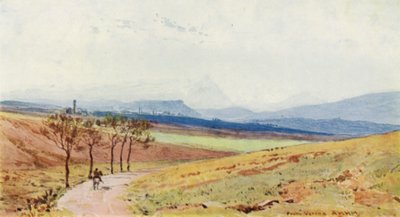 Alperna från Verona (färg litho) av Alexander Henry Hallam Murray