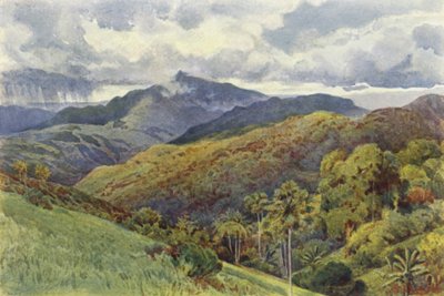 Bergen från Pallekelly av Alexander Henry Hallam Murray