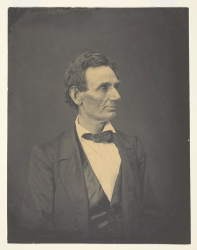 Abraham Lincoln, Springfield, Illinois av Alexander Hesler