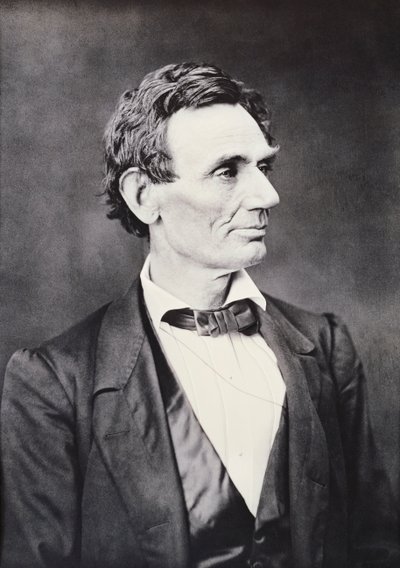 Abraham Lincoln, ca 1860 av Alexander Hesler