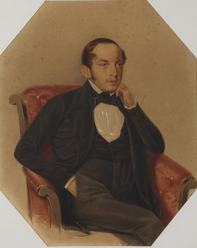Vasilij Petrovitj Zubkov 1799-1862, 1846. av Alexander Ivanovich Klünder