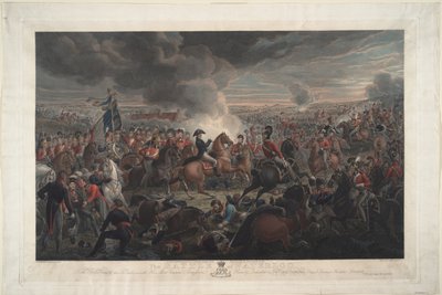 Slaget vid Waterloo av Alexander Ivanovich Sauerweid