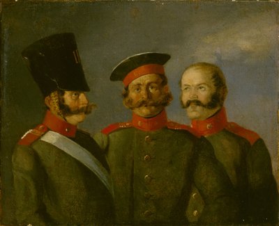 Tsarerna Nicholas II Lifeguards, andra kvartalet av 1800-talet av Alexander Ivanovich Sauerweid