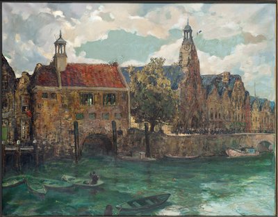 Söndag, middag i Rotterdam (olja på duk) av Alexander Jamieson