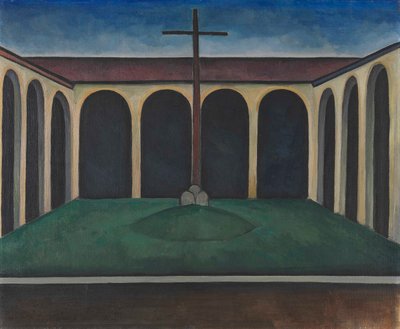 Kloster I, 1913. av Alexander Kanoldt