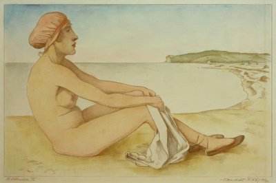 Hiddensee III av Alexander Kanoldt