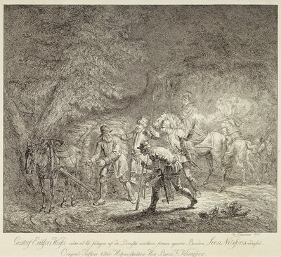 Gustav Vaasa i en halmlast av Alexander Lauréus