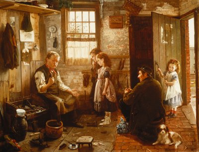 Ängsliga ögonblick, 1871 av Alexander M. Rossi