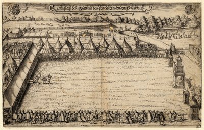 Armborstbågskyttarna i München, 1599 av Alexander Mair