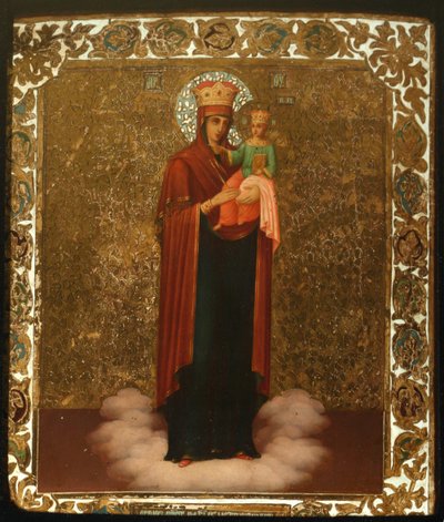 Virgin, kallad Plentiful Sky, 1897 av Alexander Mokin