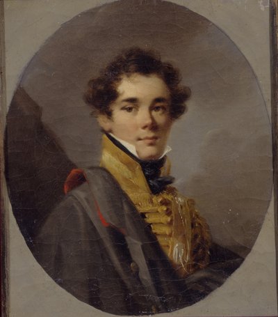 Porträtt av greve Vasilij Olsufyev 1796-1858, 1813 av Alexander Molinari
