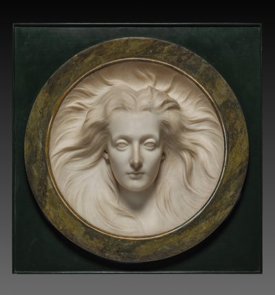 Mary, Lady Molyneux, 1868. av Alexander Munro