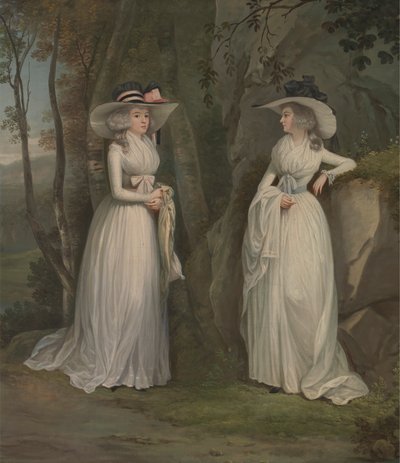 Eleanor och Margaret Ross av Alexander Nasmyth