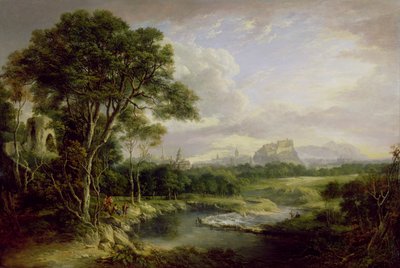 Utsikt över staden Edinburgh, ca 1822 (olja på duk) av Alexander Nasmyth