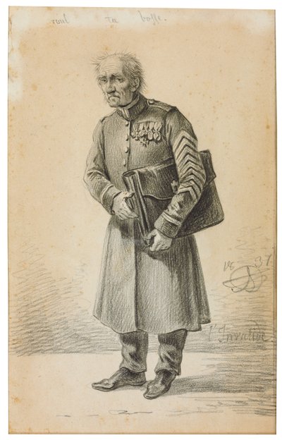 En veteran från den kejserliga ryska armén, 1837 av Alexander Orlowski