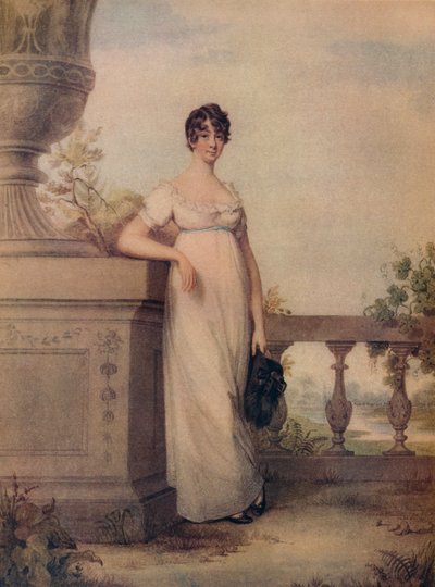 Porträtt av Lady Ducie, c1783-1835, 1919 av Alexander Pope