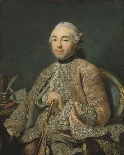 Baron de Neubourg-Cromière, ca 1756 av Alexander Roslin