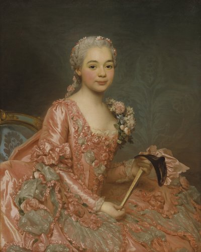 Friherrinnan av Neubourg-Cromière, 1756 av Alexander Roslin