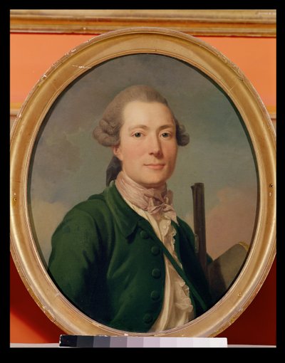Greve Pierre-Francois de Cluzel (1734-83) i jaktdräkt av Alexander Roslin