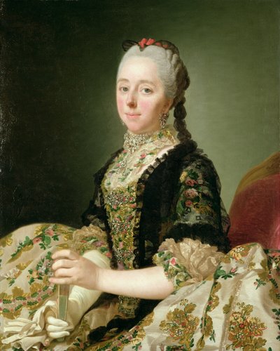 Isabella, grevinna av Hertford, 1765 av Alexander Roslin