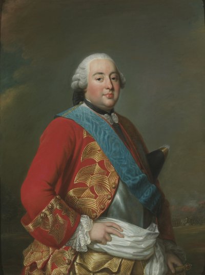 Porträtt av Louis Philippe I (1725-1785), Duce de Orleans, av Roslin, Alexander (Alexandre) (1718-1793). Olja på duk, ca 1770. Mått : 116x88 cm. Nationalmuseum Stockholm av Alexander Roslin