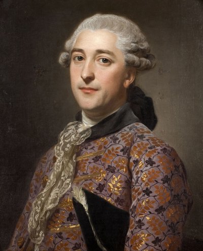 Porträtt av prins Vladimir Borisovich Golitsyn 1731-1799, 1762 av Alexander Roslin