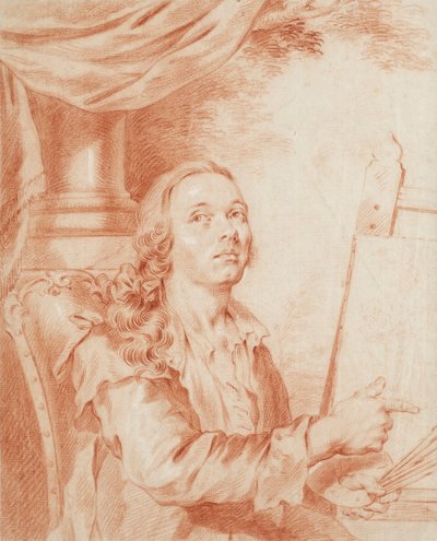 Självporträtt av Alexander Roslin