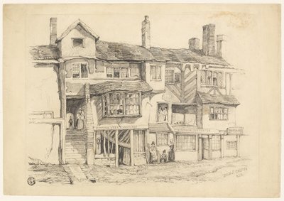 Bridge St. Chester av Alexander Stuart Boyd
