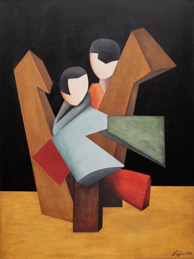 Geometrisk omfamning av Alexander Trifonov