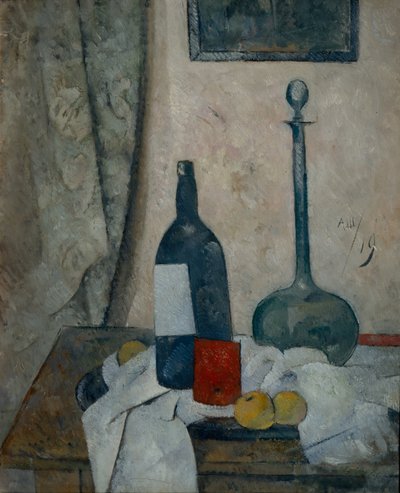 Stilleben, 1919 av Alexander Vasilyevich Shevchenko