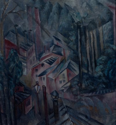 Staden, 1919 av Alexander Vasilyevich Shevchenko
