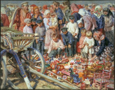 Leksakssäljare på mässan av Alexander Viktorowitsch Morawow