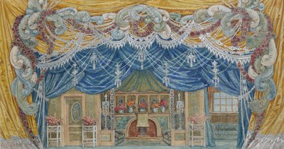 Scenografi, 1920-tal. av Alexander Yakovlevich Golovin