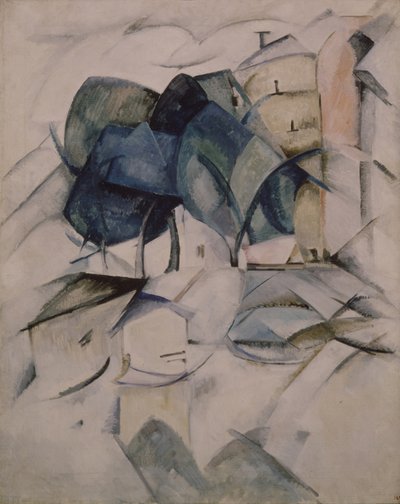 En Seine-vall, 1914-1915 av Alexandra Alexandrowna Exter