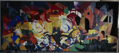 Venedig, 1918 av Alexandra Alexandrowna Exter