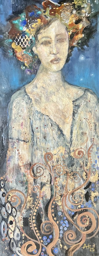 Det gyllene mystiska porträttet av Alexandra Higgins